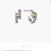 ☑️TIFFANY&Co.蒂芙尼Edge系列分色项链 戒指 手镯 耳钉耳环