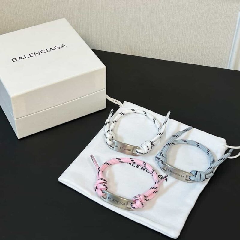 新品 巴黎世家 Balenciaga PLATE手镯手绳 - Image 6