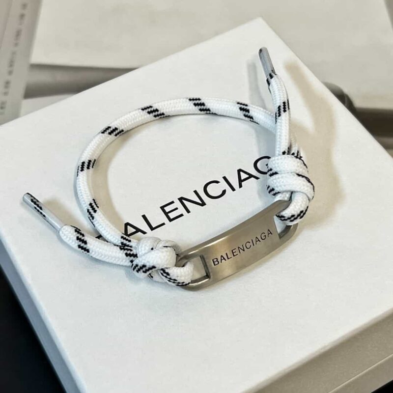 新品 巴黎世家 Balenciaga PLATE手镯手绳 - Image 9