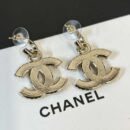 ☑️CHANEL香奈儿c2双c耳钉耳环