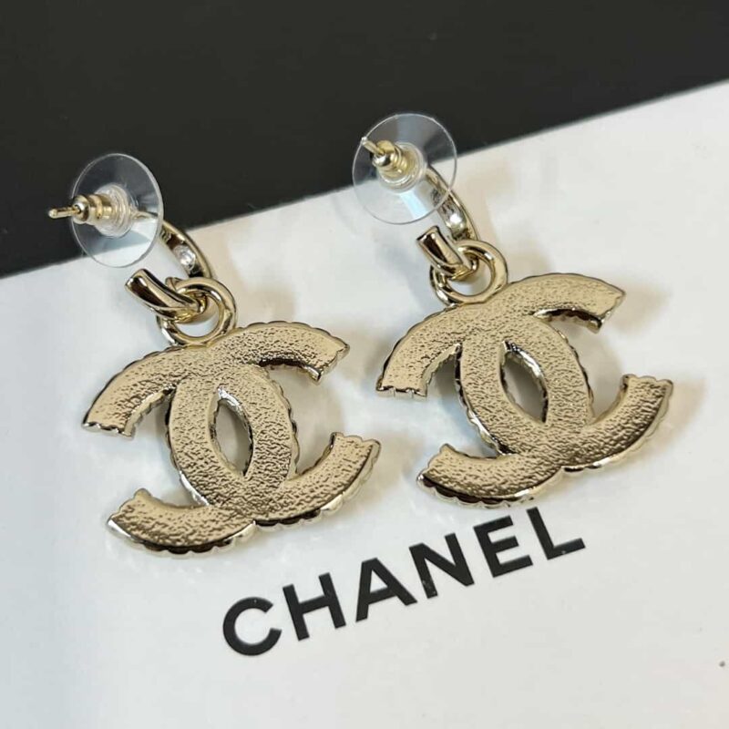 ☑️CHANEL香奈儿c2双c耳钉耳环 - Image 12