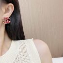 ☑️CHANEL香奈儿c1双c滴油耳钉耳环