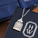 HARRY WINSTON HW海瑞温时顿 Charms Gates 钻石坠饰 幸福之门项链