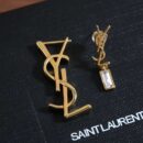 Saint Laurent圣罗兰不对称YSL耳钉耳环