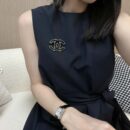 ☑️ 香奈儿C1双c三色耳钉耳环