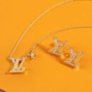 Louis Vuitton 路易威登LV ICONIC PEARLS 珍珠字母耳钉耳环