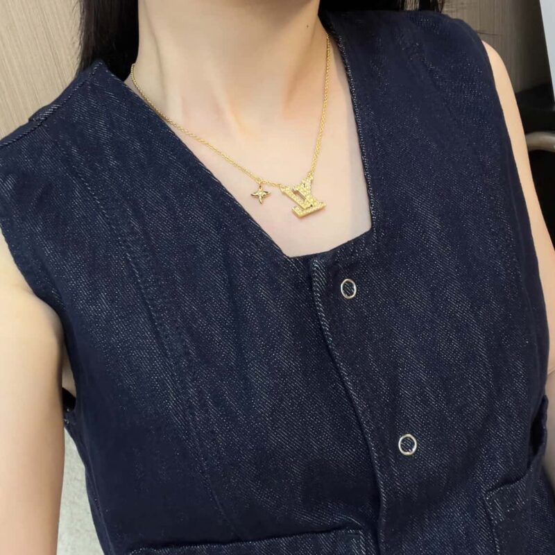 Louis Vuitton 路易威登LV ICONIC PEARLS 珍珠字母项链 - Image 5