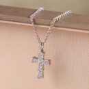 BVLGARI宝格丽CROCE PENDANTS 十字项链