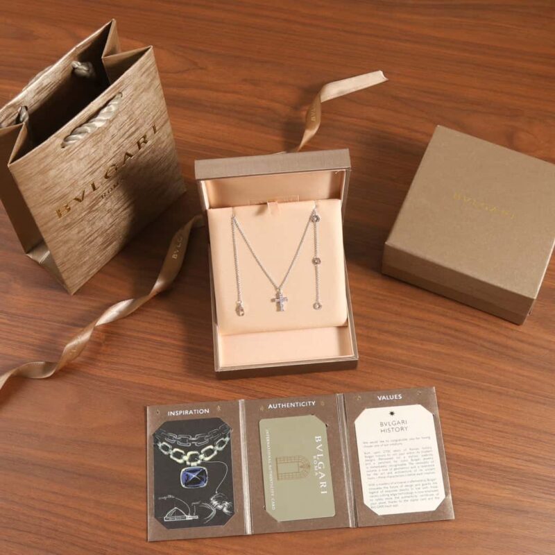 BVLGARI宝格丽CROCE PENDANTS 十字项链 - Image 3