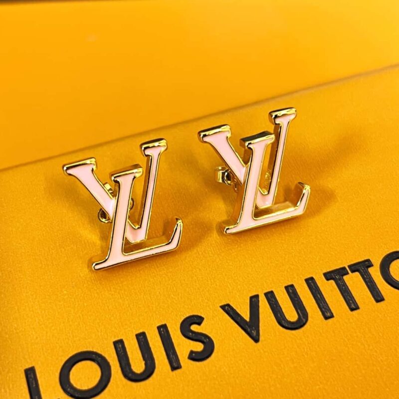 Louis Vuitton 路易威登LV ICONIC 珐琅 字母 耳钉耳环 - Image 8
