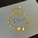 ☑️DIOR迪奥镜面珍珠五角星⭐星星手链