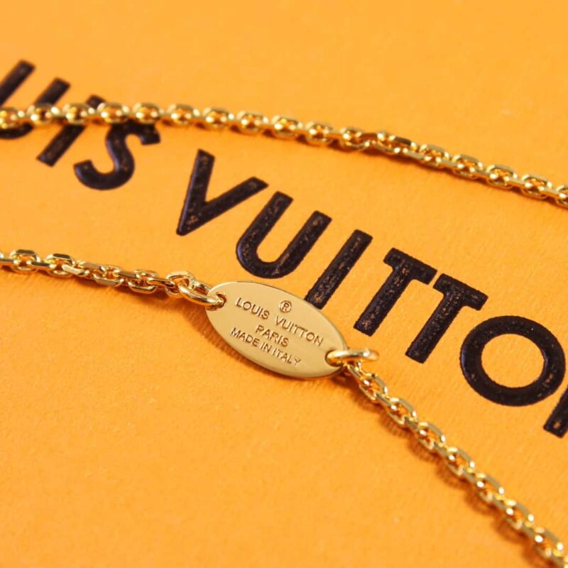 Louis Vuitton 路易威登IV 金色桃心爱心❤️项链 - Image 10