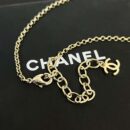 ☑️CHANEL香奈儿双c条形亚克力字母项链毛衣链