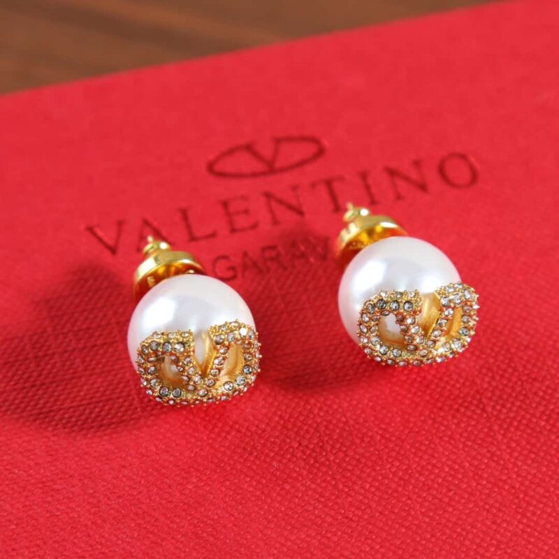 ☑️ VALENTINO华伦天奴珍珠项链 耳钉 - Image 9