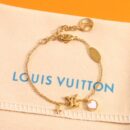 Louis Vuitton 路易威登七夕限定 LV粉色桃心爱心项链 手链