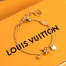 Louis Vuitton 路易威登七夕限定 LV粉色桃心爱心项链 手链