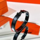 HERMES爱马仕CLIC HH SO BLACK BRACELET 黑武士黑色H手镯