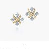wsxc1693061275962_2.jpg ☑️TIFFANY&Co.蒂芙尼分色交叉耳钉耳环