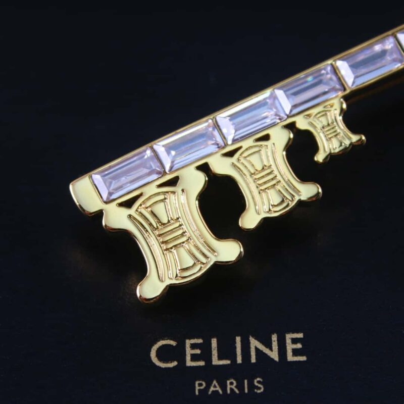 ☑️ Celine瑟琳凯旋门钥匙🔑胸针 - Image 8