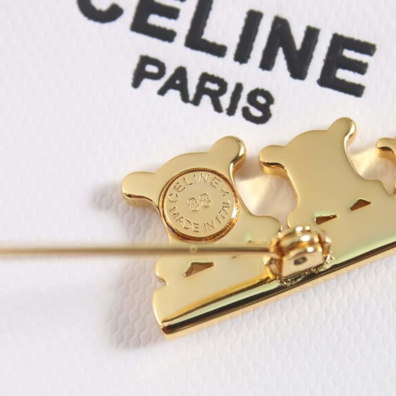 ☑️ Celine瑟琳凯旋门钥匙🔑胸针 - Image 10