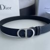 迪奥Dior(法国)头层牛皮珍珠纹理男款腰带宽度3.5cm