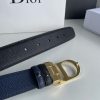 迪奥Dior(法国)头层牛皮珍珠纹理男款腰带宽度3.5cm