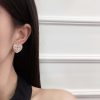 ☀️☑️ 香奈儿C1双c桃心爱心耳钉耳环 ☀️