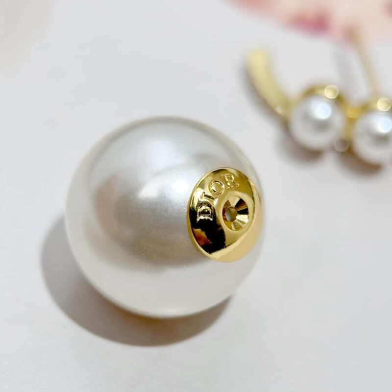 ☑️DIOR迪奥Dior 珍珠 耳环耳钉 - Image 10