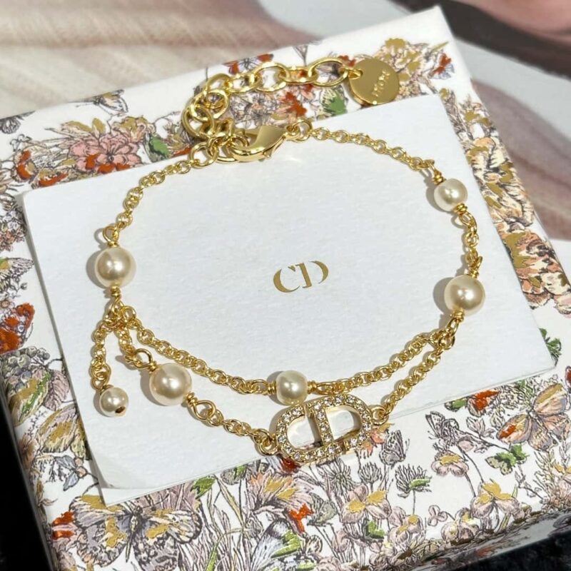 ☑️DIOR迪奥Dior 珍珠CD 手链项链 - Image 14