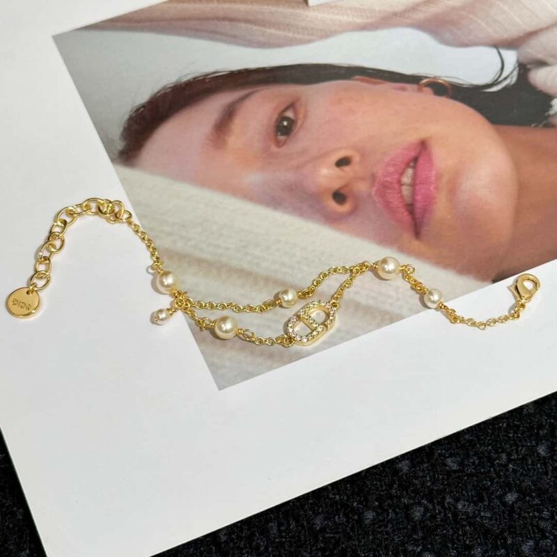 ☑️DIOR迪奥Dior 珍珠CD 手链项链 - Image 17