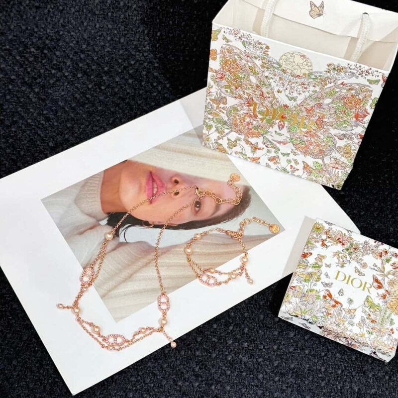 ☑️DIOR迪奥Dior 珍珠CD 手链项链 - Image 12