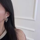 ☑️DIOR迪奥蝴蝶大小珍珠耳钉耳环