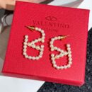 ☑️ VALENTINO华伦天奴珍珠耳钉耳环