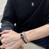 wsxc1718897812246_7.jpg 磨砂款 尼龙绳 钢丝绳☀️费雷德 Fred磨砂黑武士手绳手链 ☀️