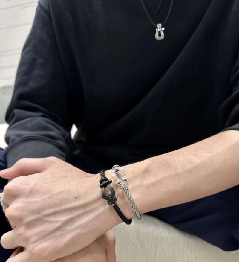 磨砂款 尼龙绳 钢丝绳☀️费雷德 Fred磨砂黑武士手绳手链 ☀️ - Image 9