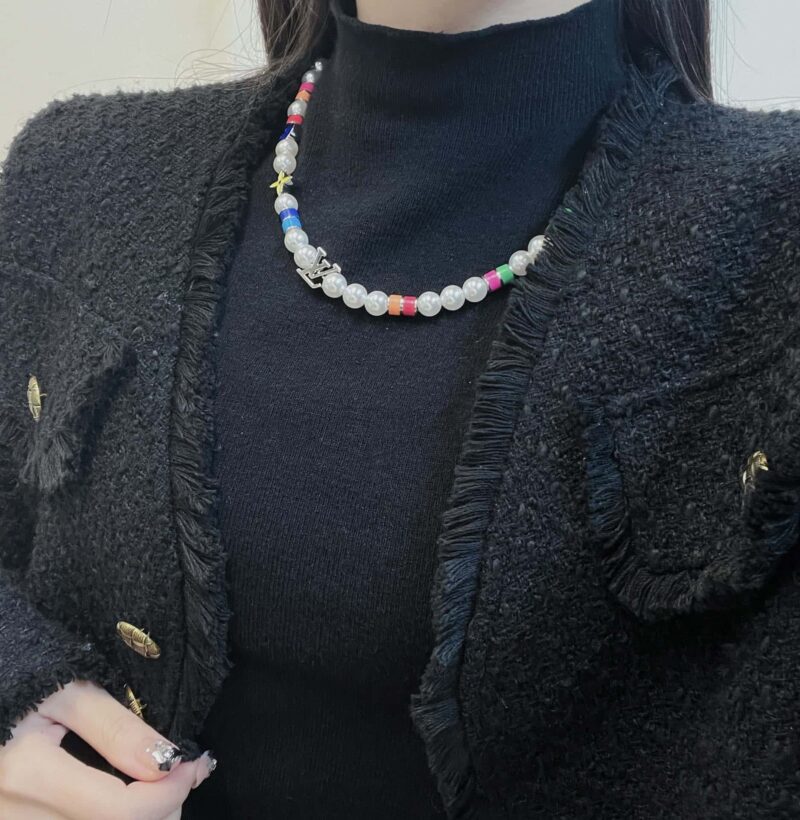 LV路易威登MNG PEARLS PARTY 项链 手链 ☀️ - Image 6