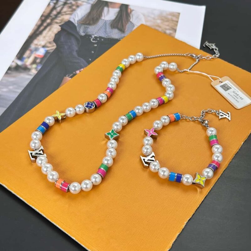 LV路易威登MNG PEARLS PARTY 项链 手链 ☀️ - Image 11