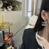 ☀️☑️ 香奈儿c2双c镂空星星⭐五角星耳钉耳环 ☀️