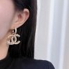 ☀️☑️ 香奈儿c2双c镂空星星⭐五角星耳钉耳环 ☀️