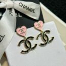 ☑️CHANEL双C桃心爱心 耳环耳钉