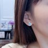 ☀️BVLGARI宝格丽DIVAS’ DREAM 带钻红玉髓绿松石扇子耳钉耳环 ☀️