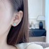☀️BVLGARI宝格丽DIVAS’ DREAM 带钻红玉髓绿松石扇子耳钉耳环 ☀️