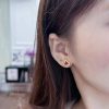 ☀️BVLGARI宝格丽DIVAS’ DREAM 带钻红玉髓绿松石扇子耳钉耳环 ☀️