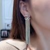 ☀️☑️ 香奈儿c2双c流苏耳钉耳环 ☀️