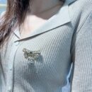 ☀️☑️ 香奈儿双c蝴蝶结胸针 ☀️
