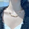 DIOR迪奥CD字母桃心爱心手链项链