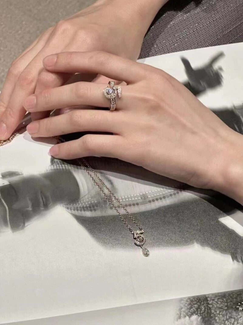 ☑️TIFFANY&Co. 满钻琴弦戒指 - Image 5