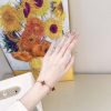 CNC版本 ☀️Van Cleef &Arpels 梵克雅宝红玛瑙四叶草五花手链 ☀