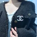 香奈儿胸针 ☀️☑️ 香奈儿双c胸针 ☀️