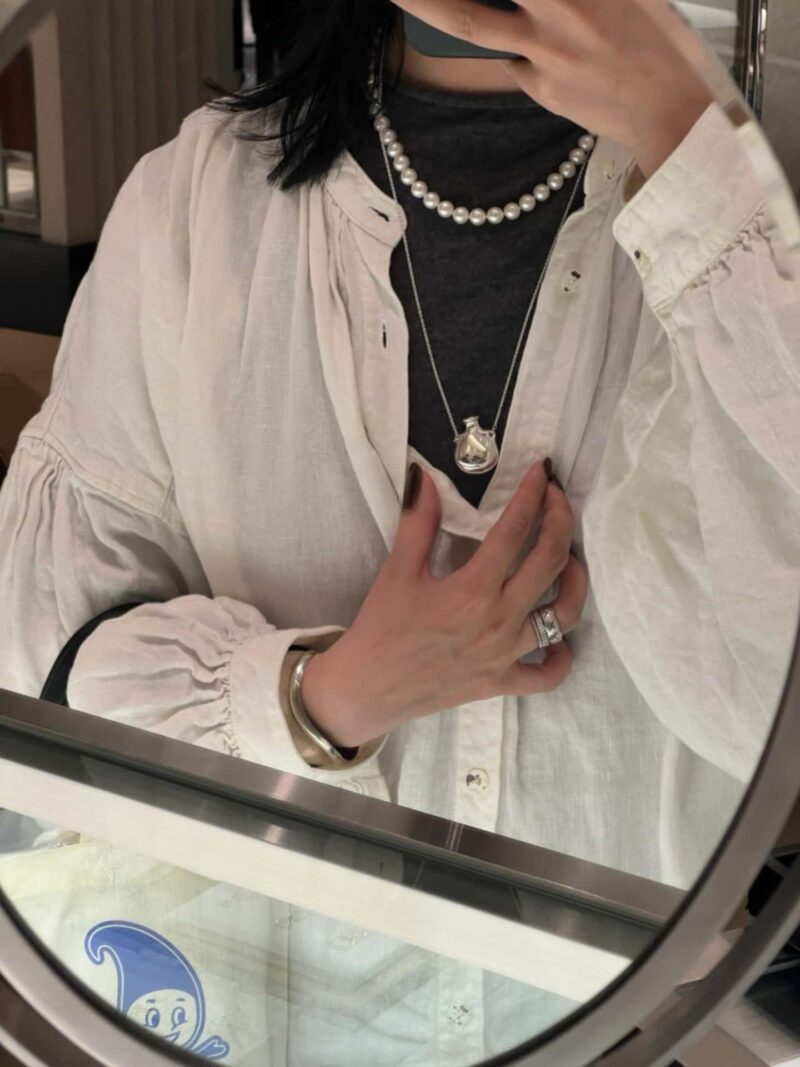 ☑️TIFFANY&Co. 光面酒壶水壶项链 - Image 4